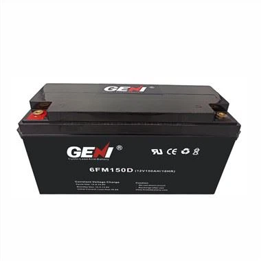 Deep Cycle 12V 150AH lokað blýsýru rafhlaða