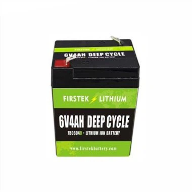 Deep Cycle 6V4AH LiFePO4 rafhlaða