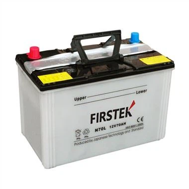 N70L 12V 70AH JIS þurrhlaðinn bíll rafhlaða