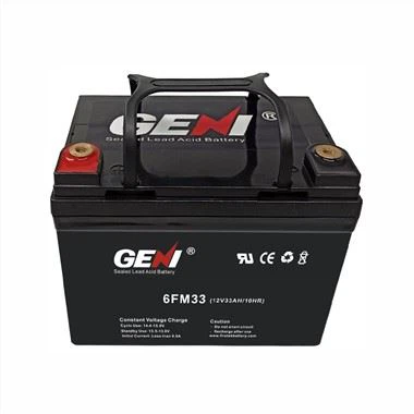 Biðstaða 12V 33AH lokuð blýsýrurafhlaða